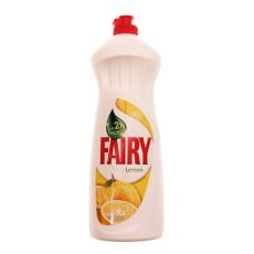 Fairy Lemon, płyn do mycia naczyń o zapachu cytryny, 1 l Image