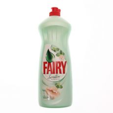 Fairy Sensitive, płyn do mycia naczyń o zapachu drzewa herbacianego i mięty, 1 l Image
